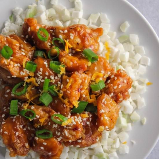 Crispy Paleo Orange Chicken