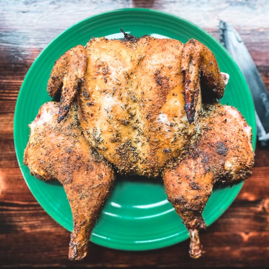 Dry Brined Chicken