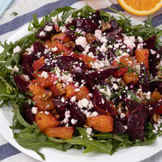 Beetroot and Feta Cheese Salad
