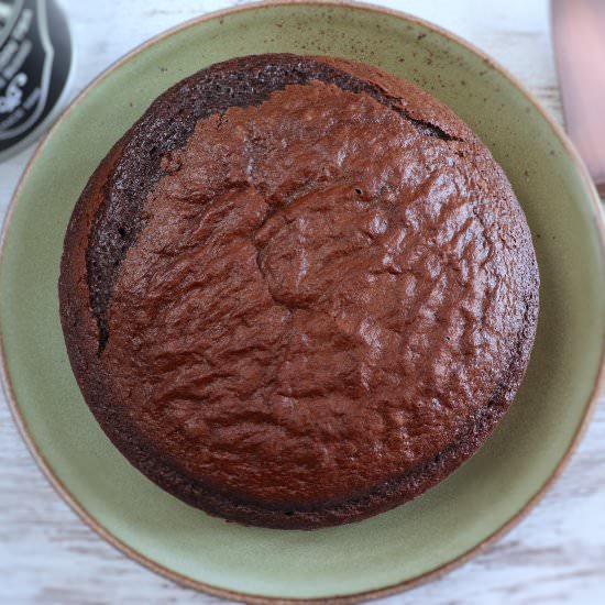 Chocolate and coffee cake