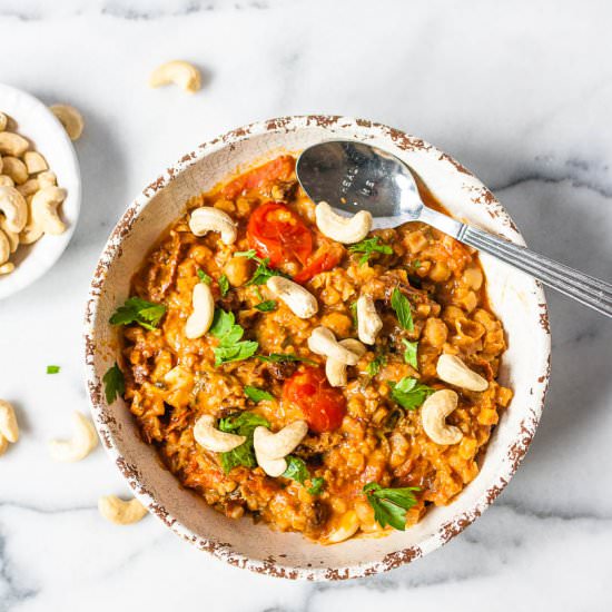Simple Vegan Peanut Butter Curry
