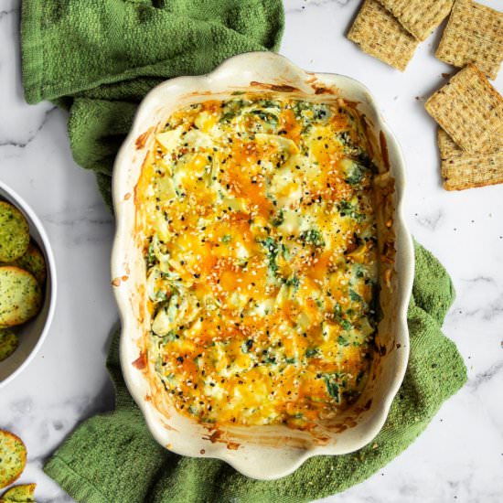 Baked Artichoke and Spinach Dip