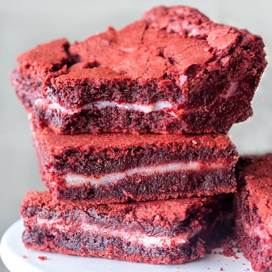 Red Velvet Brownies