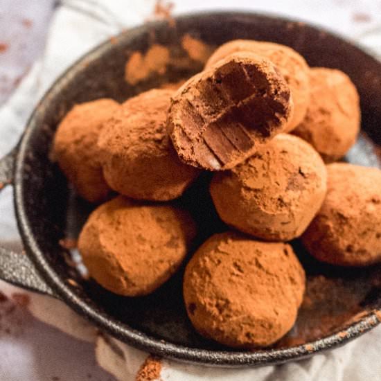 Richy Fudgy Vegan Truffles