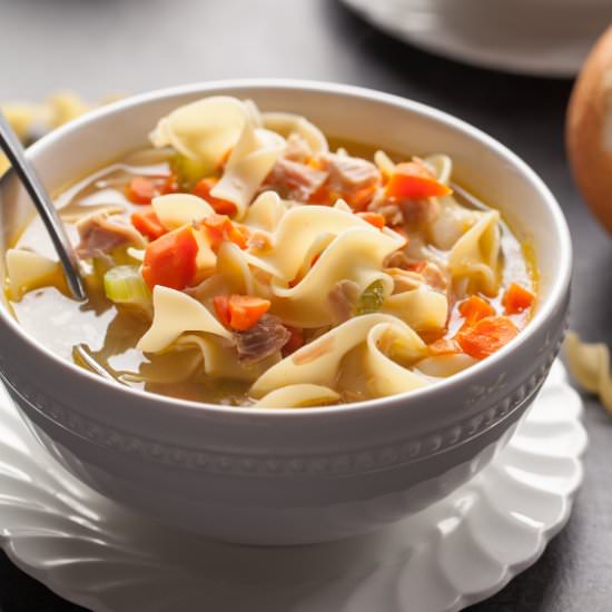 Instant Pot Chicken Noodle Soup