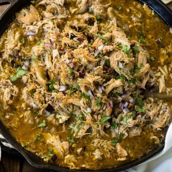 Slow Cooker Chicken Carnitas