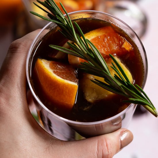 Virgin Prune Pineapple Sangria