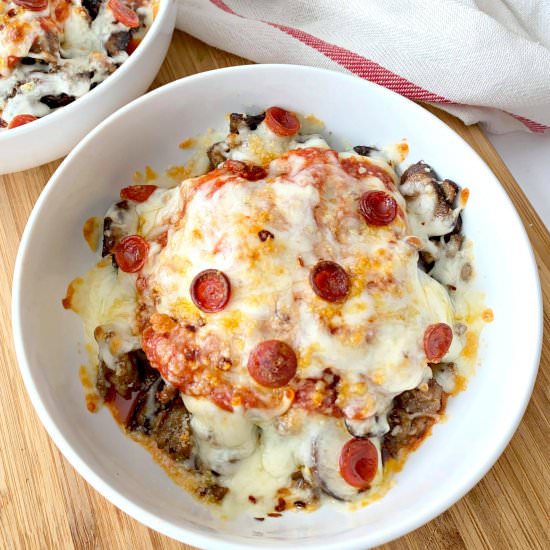 KETO PIZZA IN A BOWL