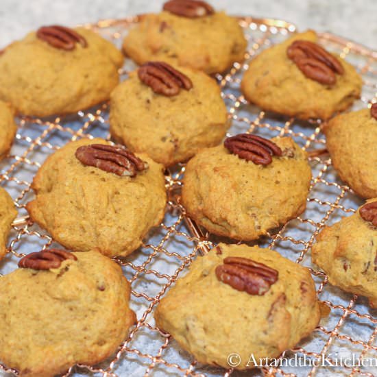 Pumpkin Pecan Cookies