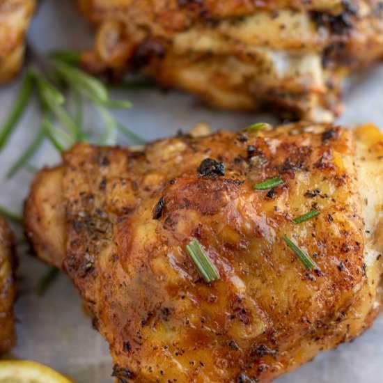 Crispy Air Fryer Chicken Thighs