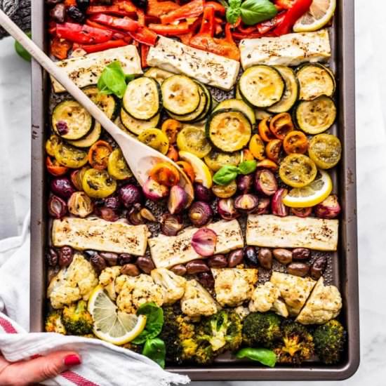 Keto Meal Prep Greek Vegetables