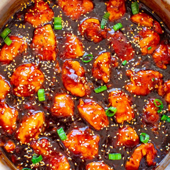 Better-Than-Takeout Sticky Chicken