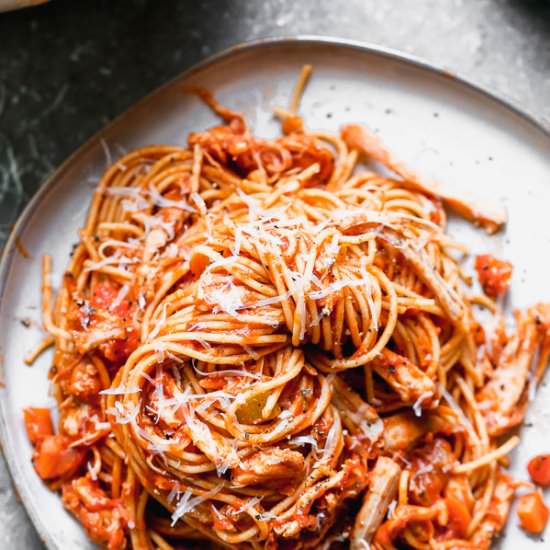 Chicken Bolognese