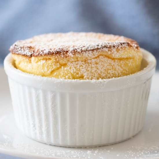 Meyer Lemon Souffles