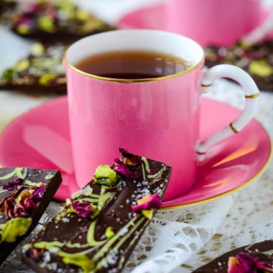 Valentine Chocolate Bark