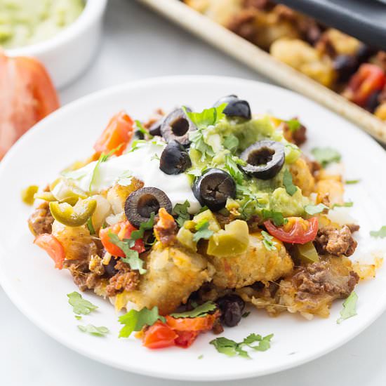 Tater Tot Nachos (Totchos)