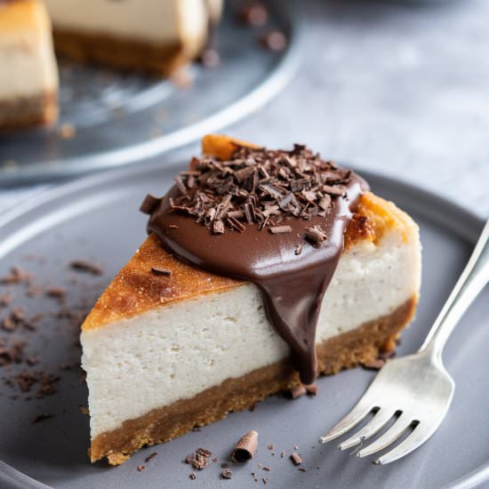 Vegan Baileys Cheesecake