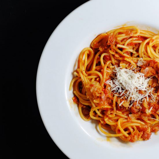 Spaghetti all’Amatriciana
