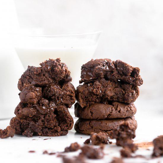 Chocolate Peanut Butter Cookies