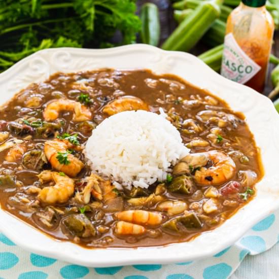 Seafood and Okra Gumbo
