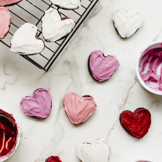 Vegan Chocolate Cutout Cookies
