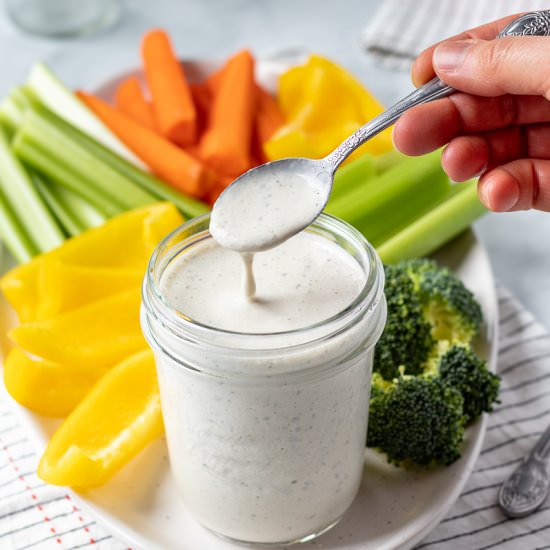 Healthy Vegan Ranch Dressing