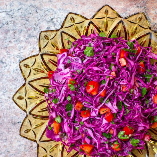 Greek Cabbage Salad