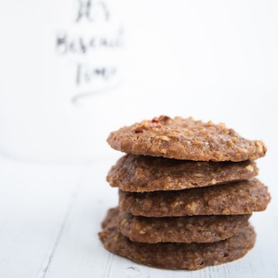 Steel Cut Oats Cookies