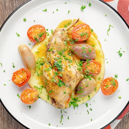 Light & Delicious Rabbit Cacciatore