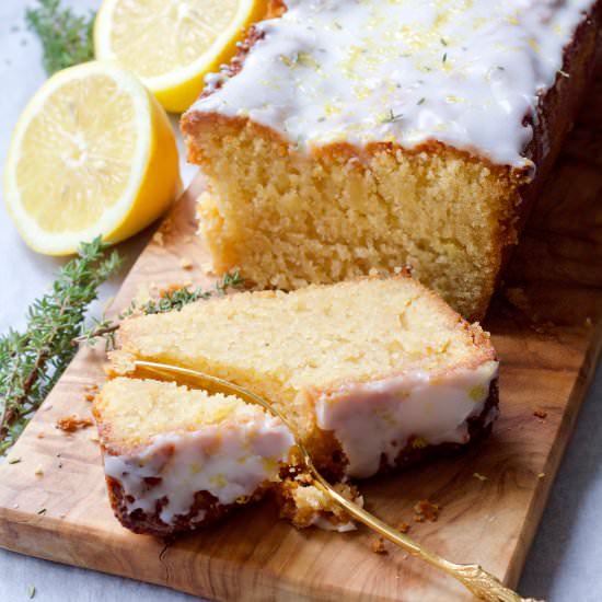 Vegan Lemon Drizzle Cake
