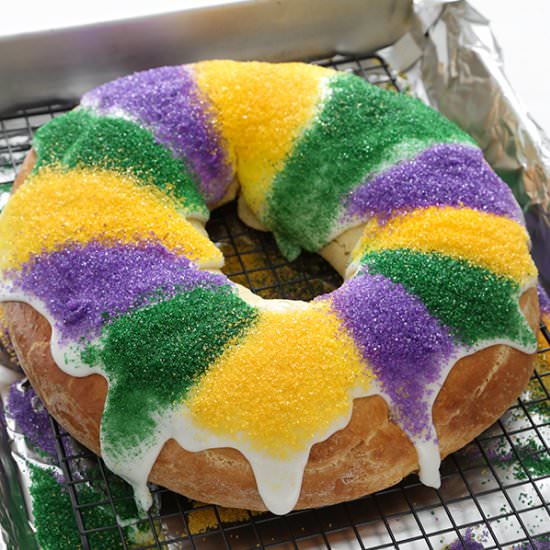 Mardi Gras King Cake