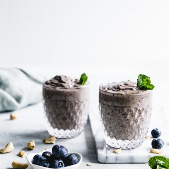 Blueberry Smoothie (No Banana)