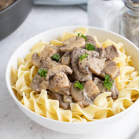 beef stroganoff