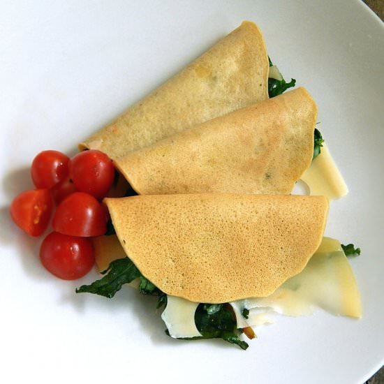 Traditional Chickpea Flour Socca