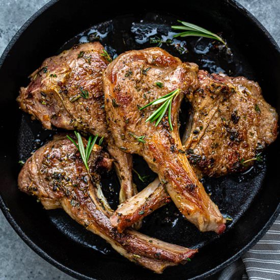 Herb Crusted Lamb Chops