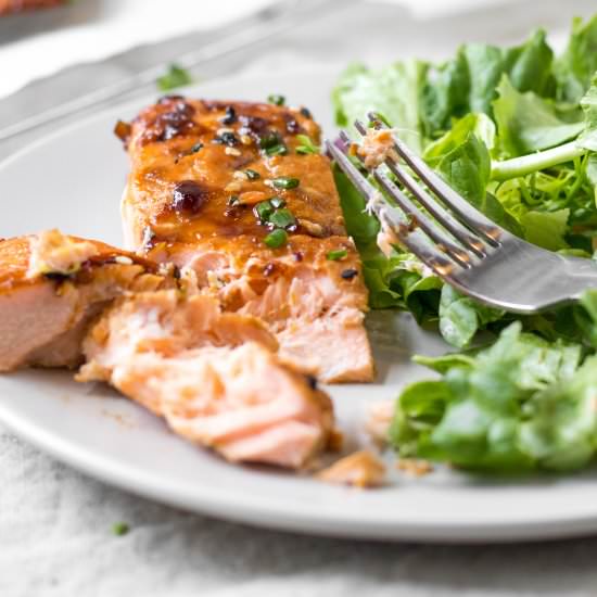 sesame ginger salmon