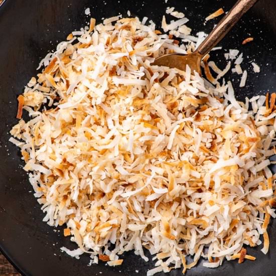 How To Toast Coconut