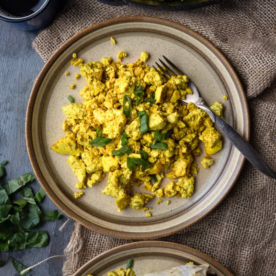 Fool-proof tofu scramble recipe