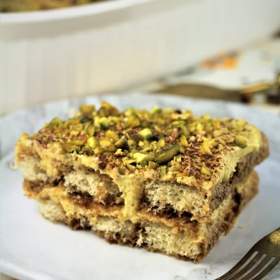 Pistachio Tiramisu