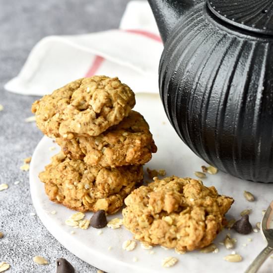Oatmeal Everything Cookies