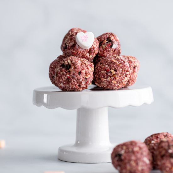 Raspberry Coconut Bites