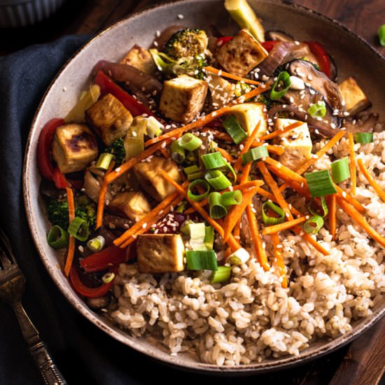 Easy Tofu Teriyaki Stir-Fry