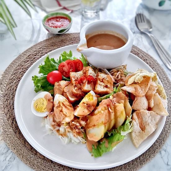INDONESIAN GADO GADO