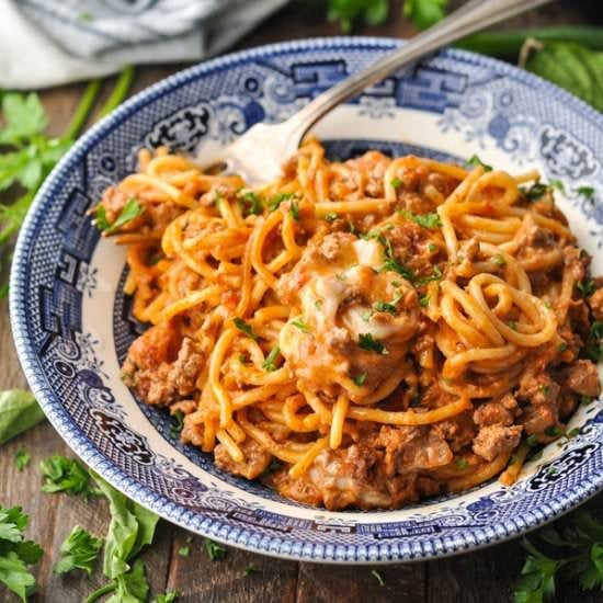 Spaghetti Casserole