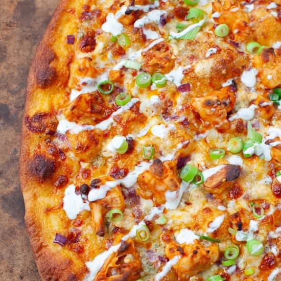 Buffalo Cauliflower Pizza