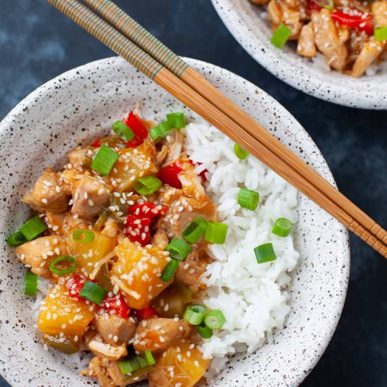 Instant Pot Sweet and Sour Chicken