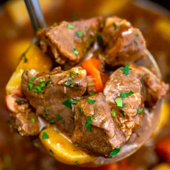 Slow Cooker Guinness Beef Stew