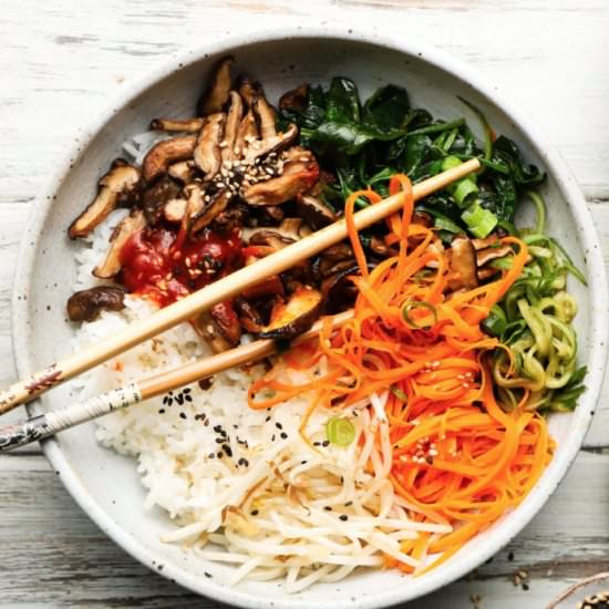 Korean Inspired Bibimbap