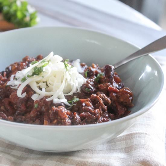 Quick and Easy Chili – Instant Pot