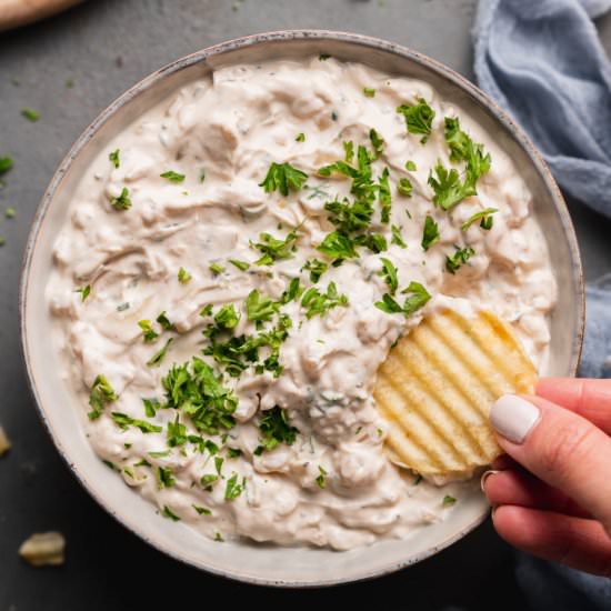 Vegan French Onion Dip